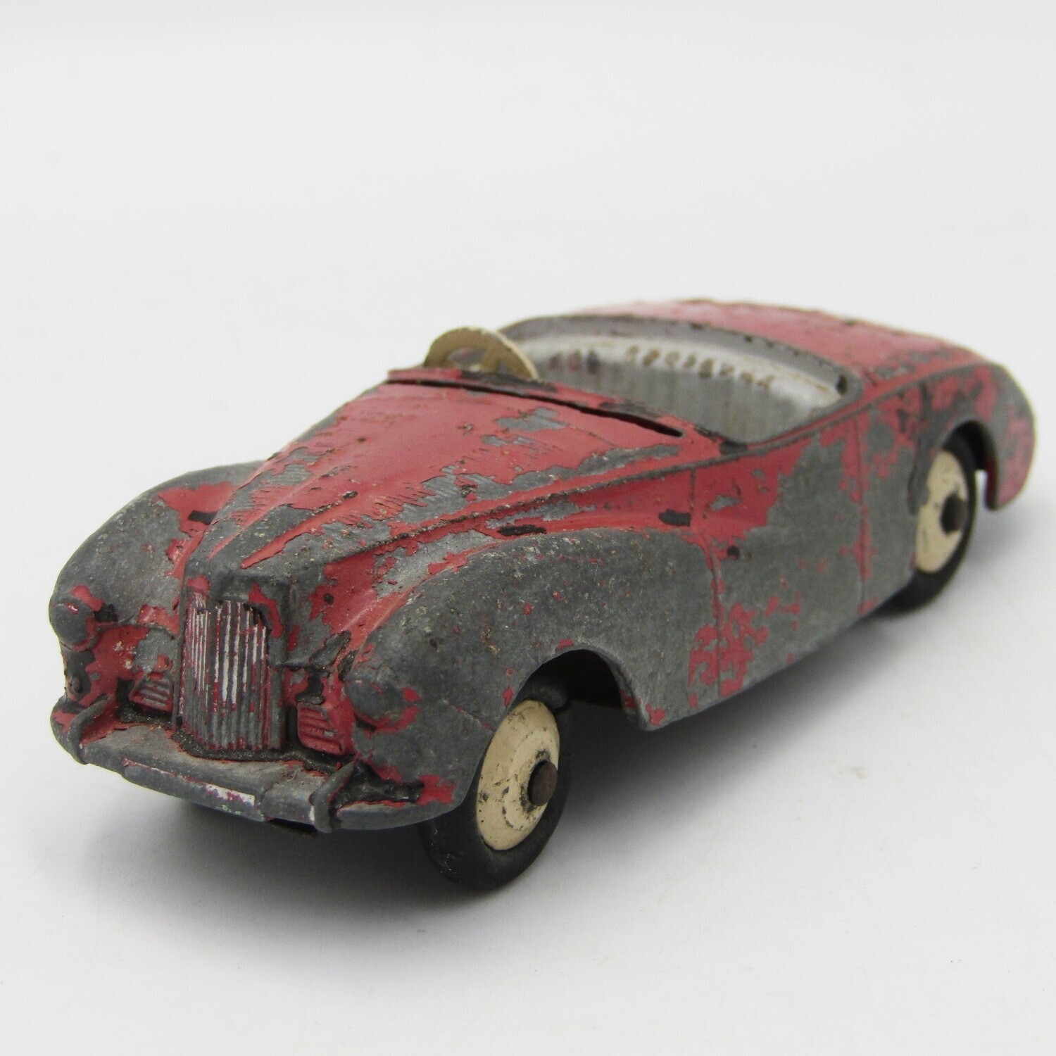 Dinky Toys #107 Sunbeam Alpine die-cast toy car - well used