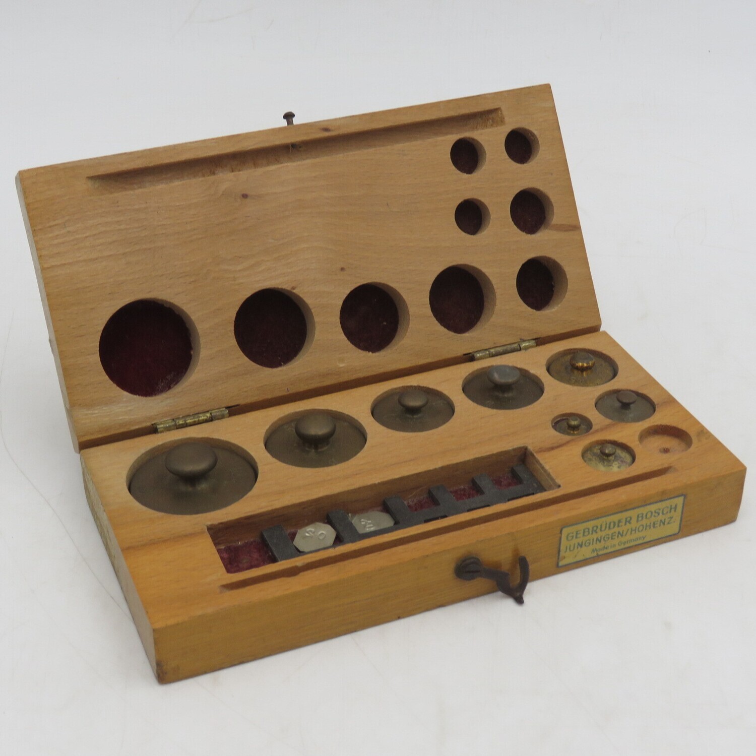 Set of balance scale weights - some missing