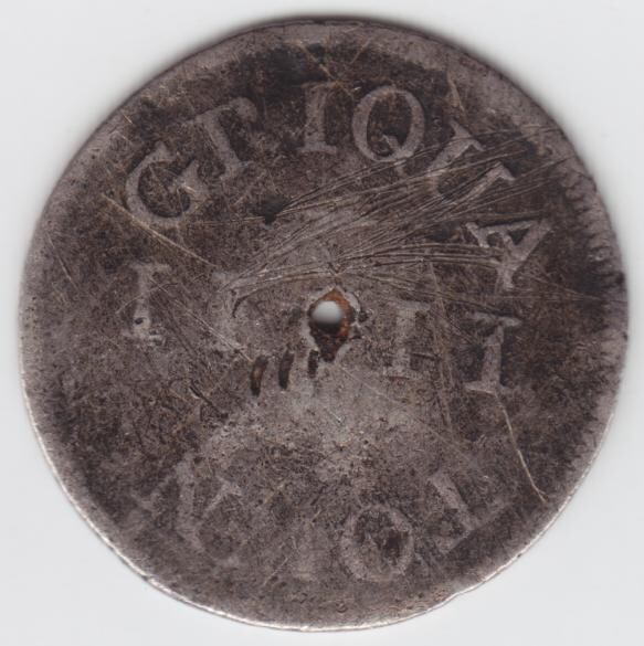 Griqua Town 5 Pence - RARE, weight 2.0 g, diameter 20.33 mm, Thickness 0.63 mm