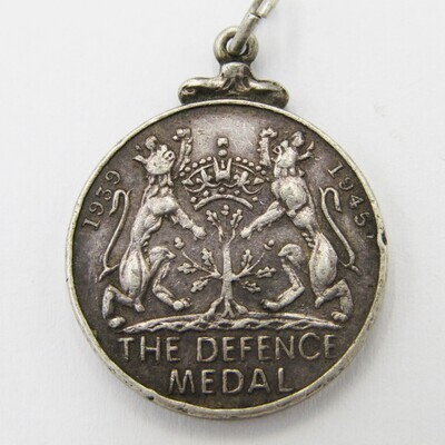 WW2 Miniature defence medal - suspender changed