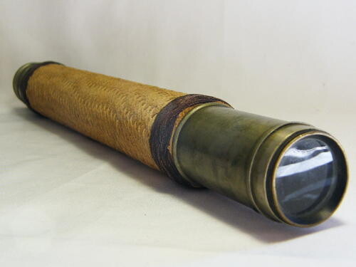 Antique Voigtlander and Sohn telescope - presented to D.E St Martin Delias of Royal Navy