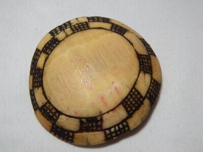 Antique Ovambo Ekipa / Omakipa button - made by Ovambo / Kwanyama tribes