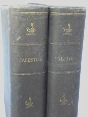 Set of 83 Palestine stereoviews in book form - Underwood and Underwood