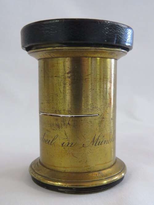 Steinheil in Munchen No.4166 Patent camera lens with cover