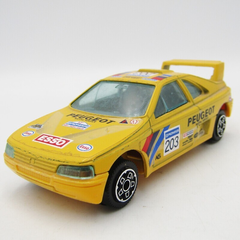 Bburago Peugeot 405 die-cast racing model car - scale 1/43