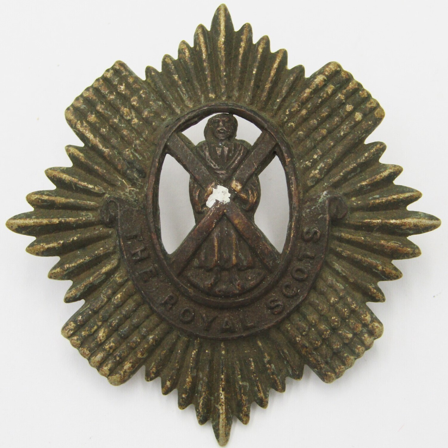 The Royal Scots cap badge
