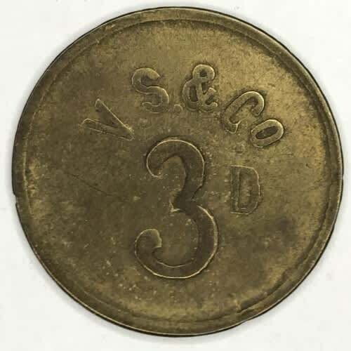 VS and Co 3d token Cape Town - RARE