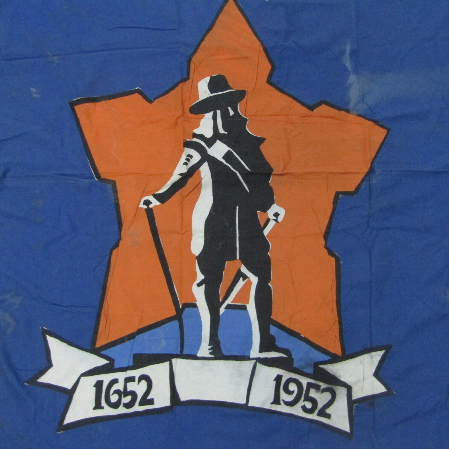 Original Van Riebeeck Festival 1952 Flag - size 200 cm x 140 cm