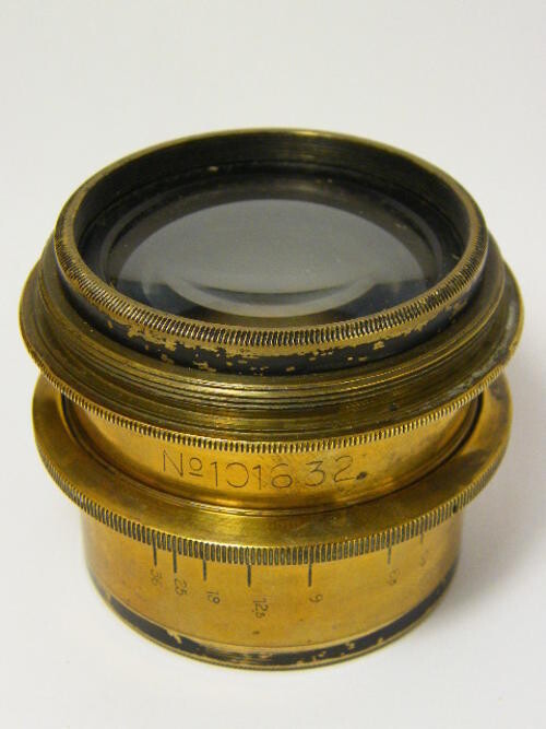 Antique G Rodenstock Doppel - Anastigmat Eurynar 1:5.4 F21 cm lens for large format camera
