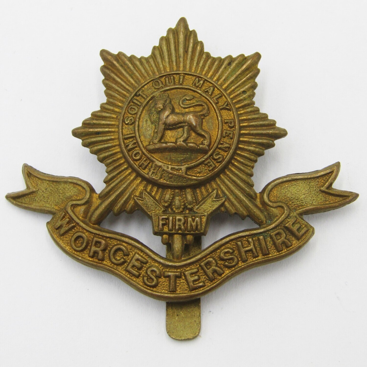 Royal Army Worcestershire regiment cap badge