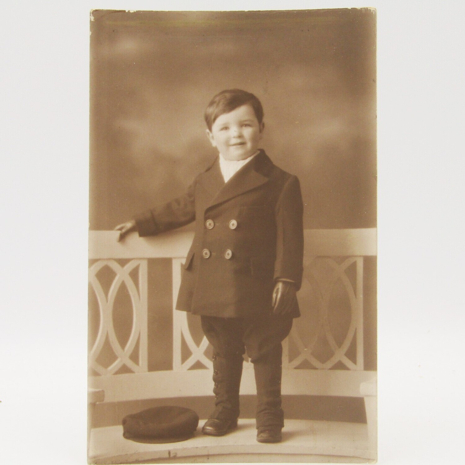 Portrait of a young man taken during 1929 in Blackpool, England