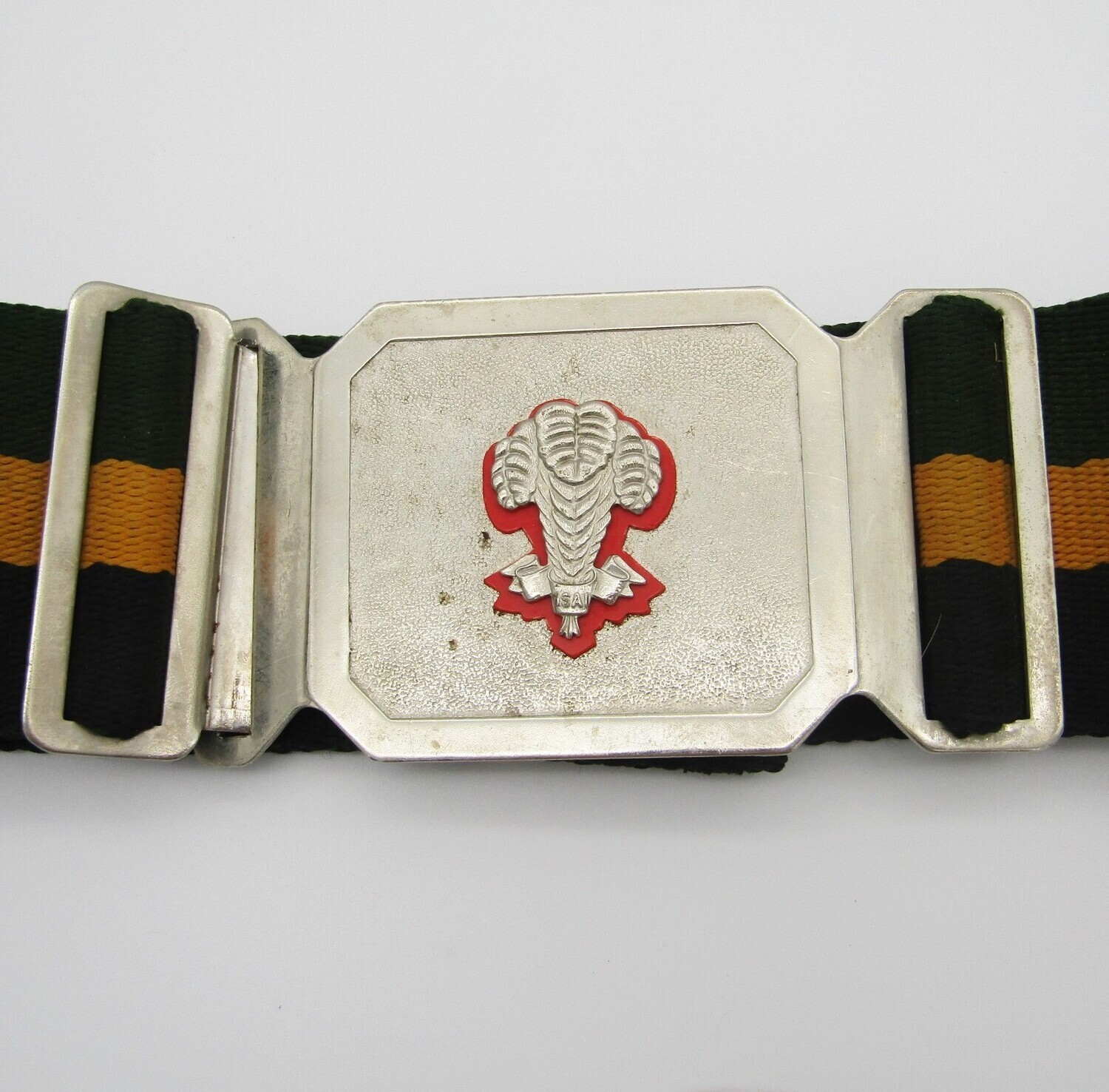 SADF 1 SA Infantry stable belt and buckle