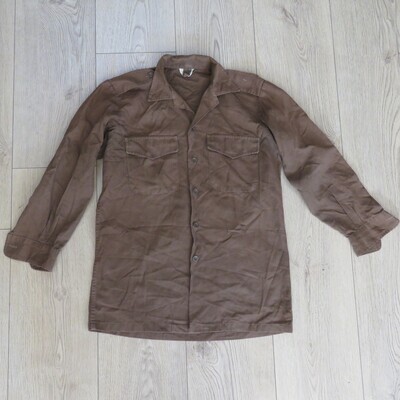 SADF Nutria long sleeve shirt - size large - full length 77cm, chest 44cm, full arm length 57cm