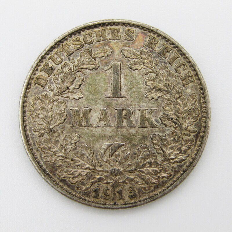 Deutsches Reich 1913 G 1 Mark AU