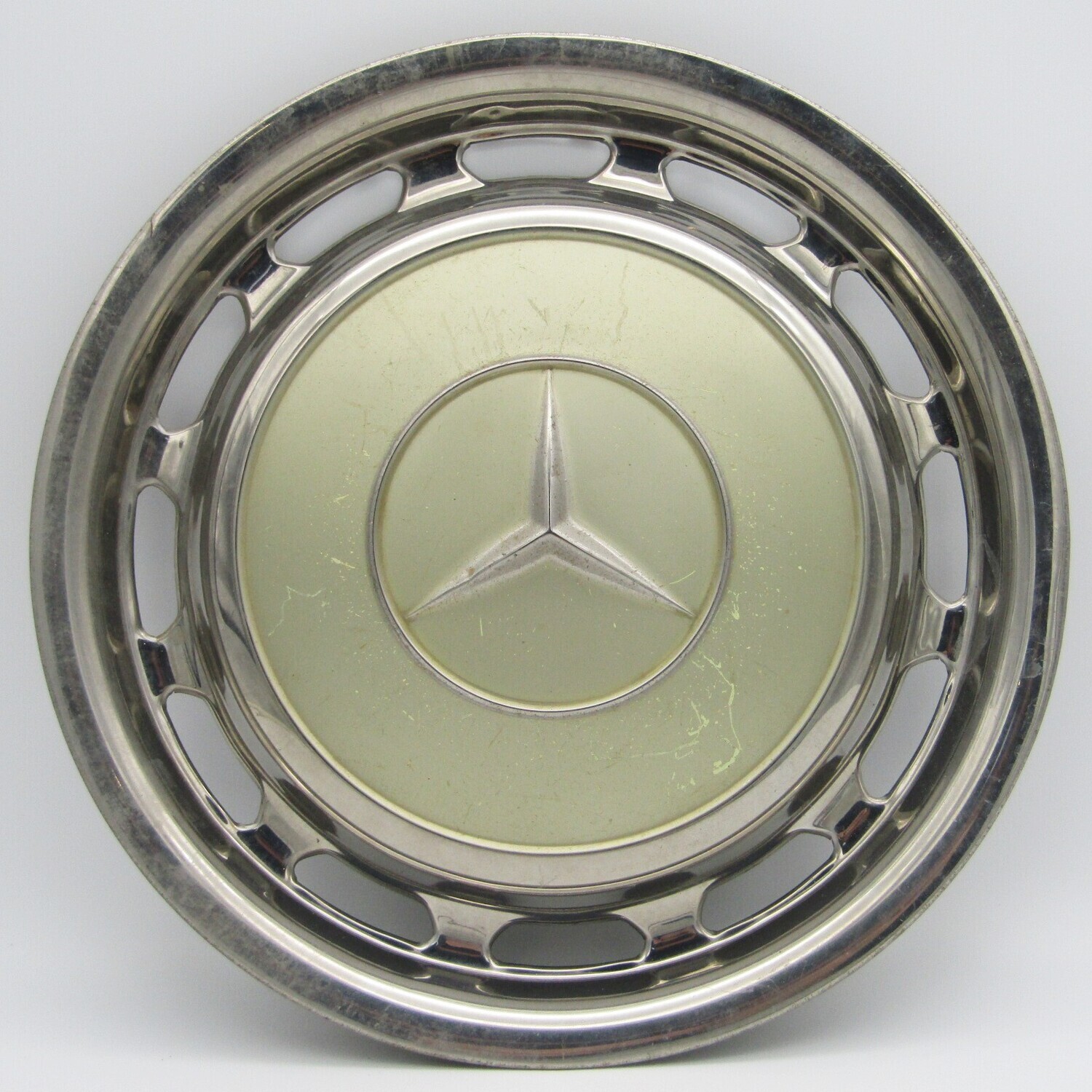 Vintage Mercedes-Benz hubcap