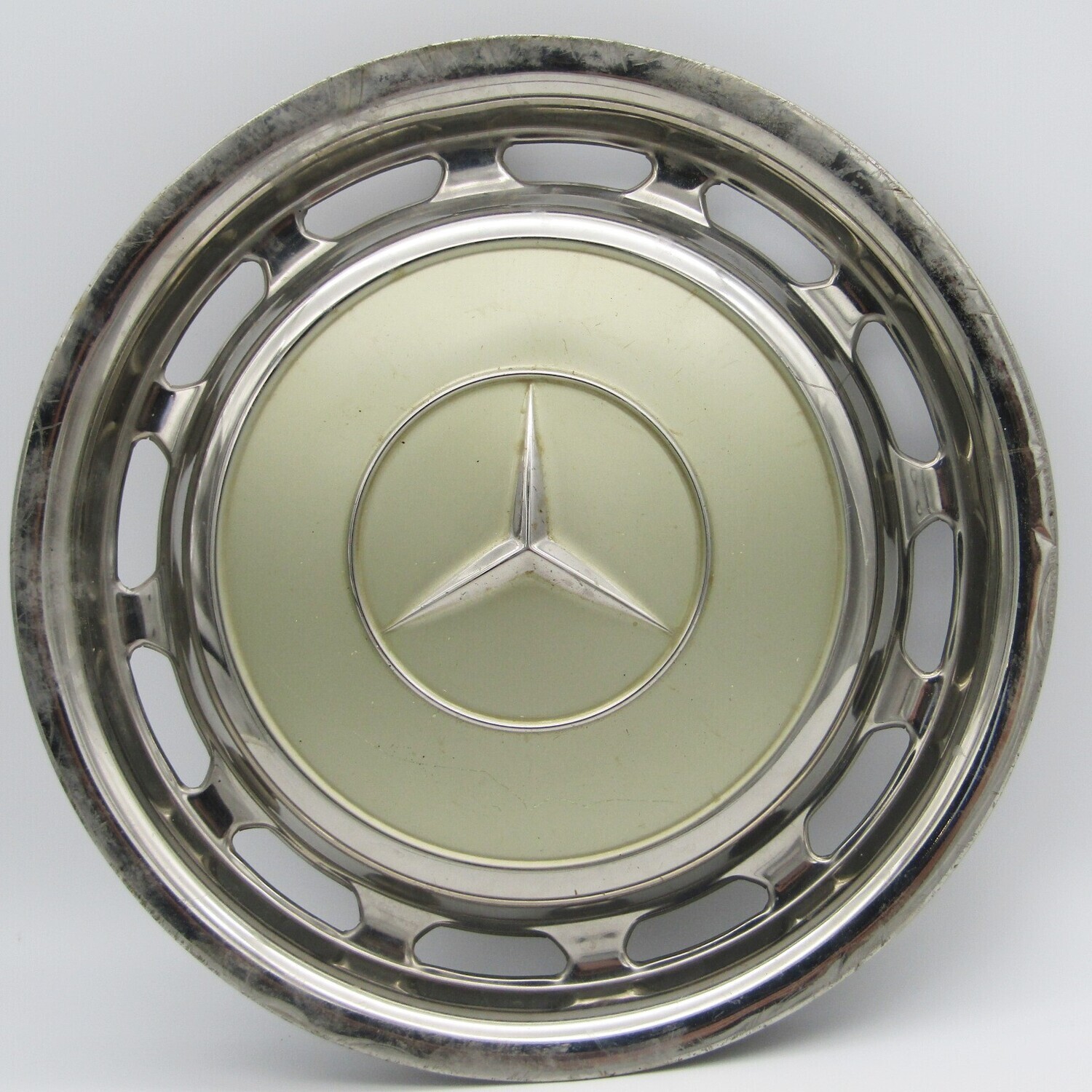 Vintage Mercedes-Benz hubcap