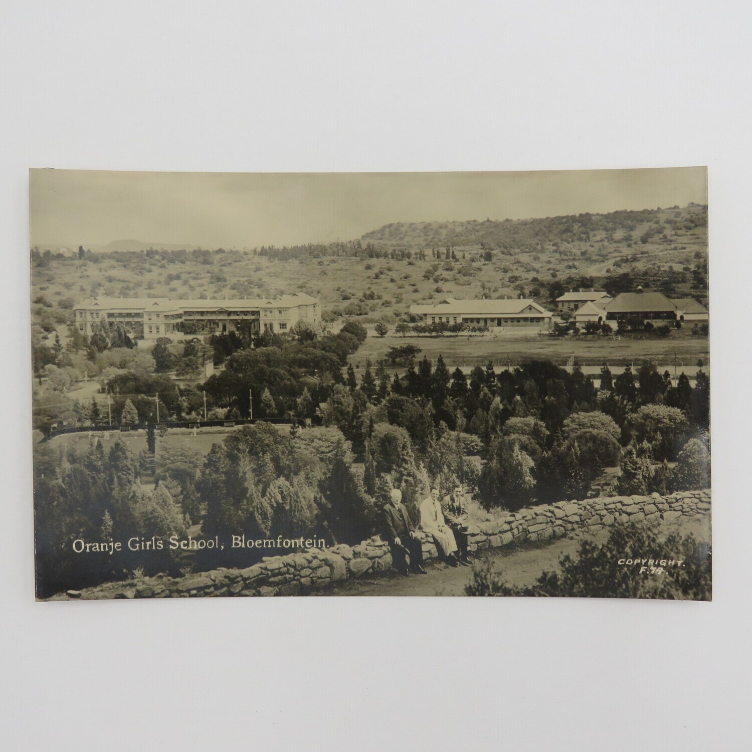 Vintage unused of Oranje Girls School Bloemfontein