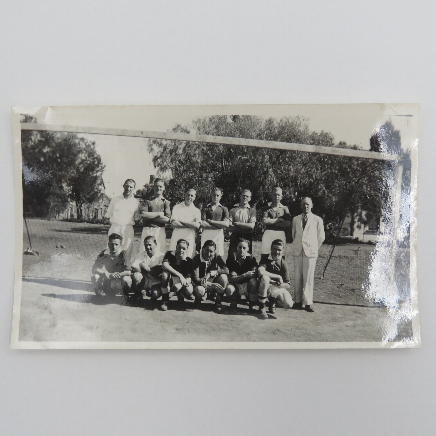 1935 photo of the Ramblers soccer club team