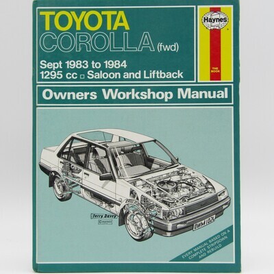 Haynes Toyota Carolla (FWD) Owners workshop manual - 1983 to 1984 models