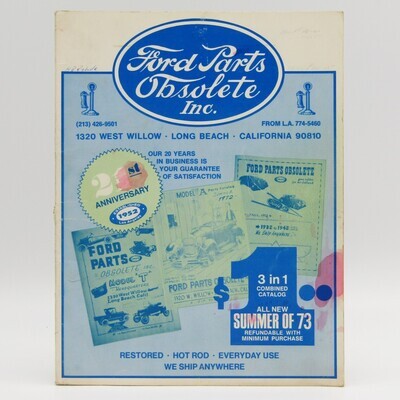 Ford Parts Obsolete 3 in 1 combined catalogue
