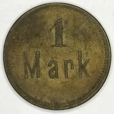 German South West Africa Windhoek 1 Mark 3 Kompagnie token - excellent condition