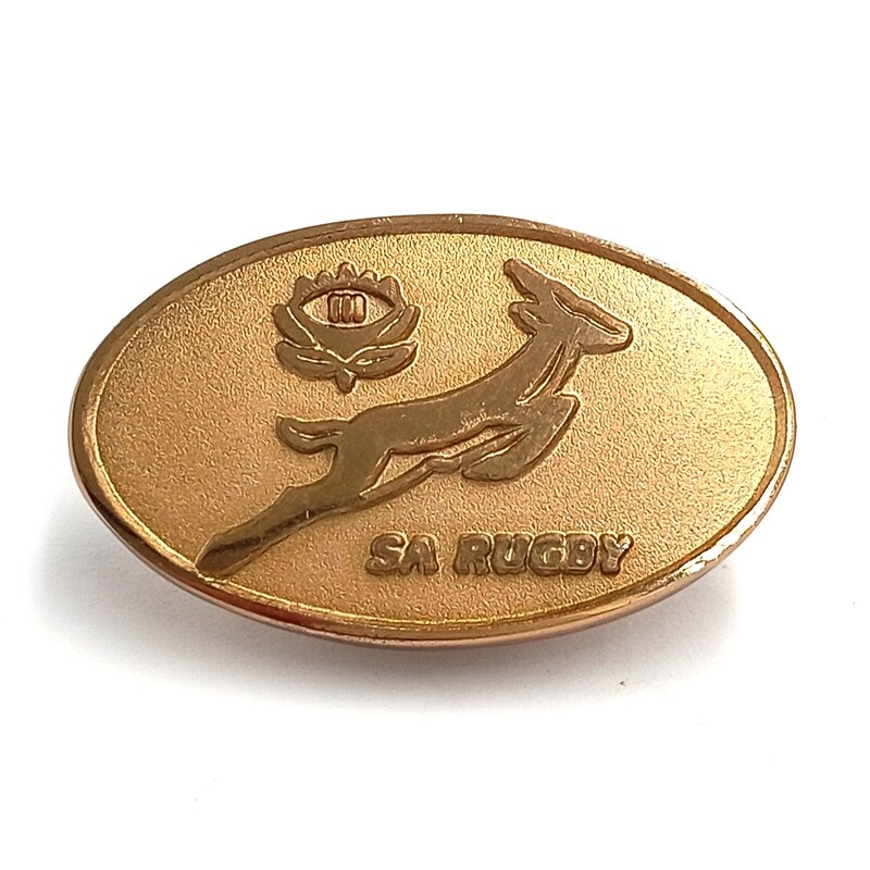 SA Rugby Springboks lapel pin badge