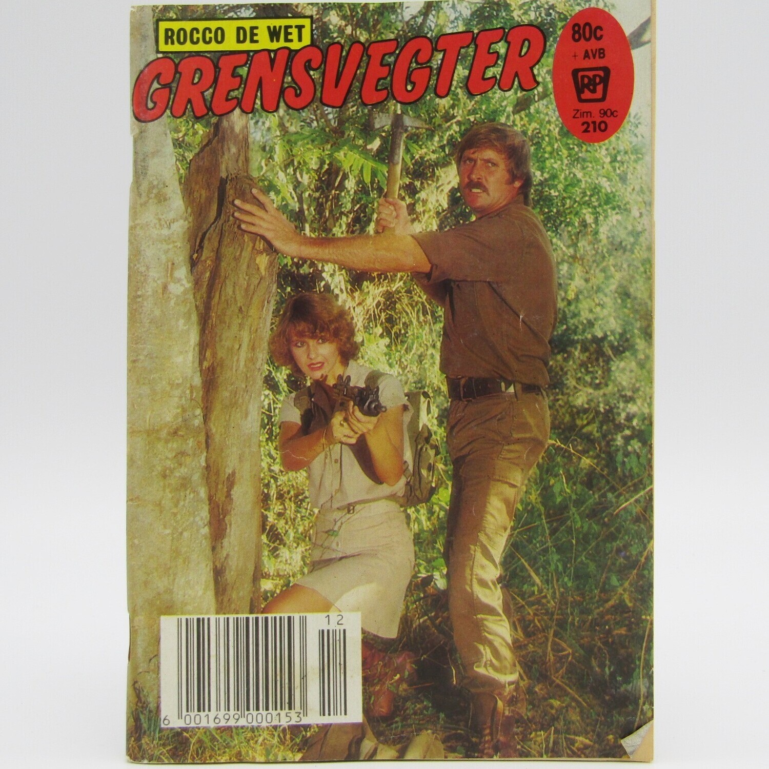 Afrikaans photo comic book - Rocco de Wet Grensvegter no 210