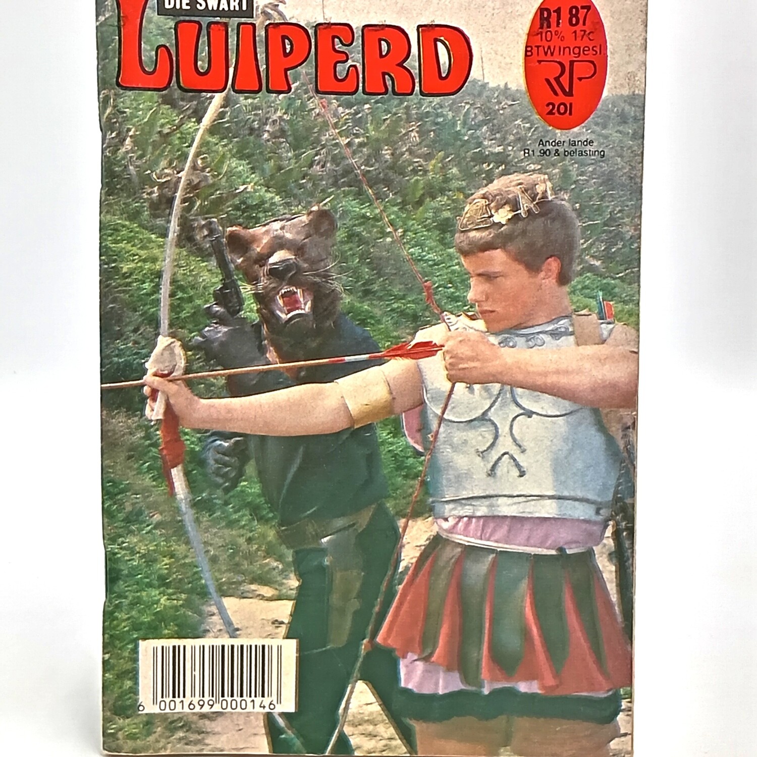 Afrikaans Photo comic book - Die Swart Luiperd no 201 - very good condition -