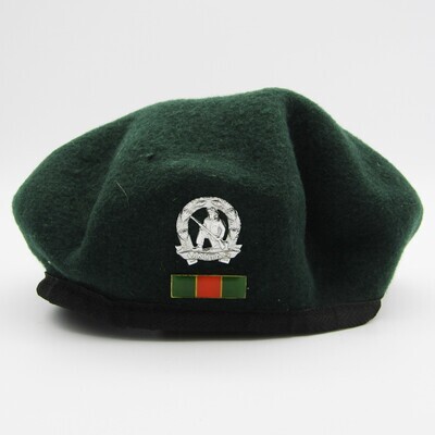 SADF Commando beret with badge and balkie