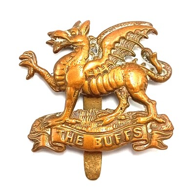 British The Buffs cap badge