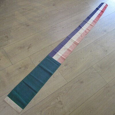 Long Transvaal vierkleur pennant flag - Size 200 cm x 20 cm