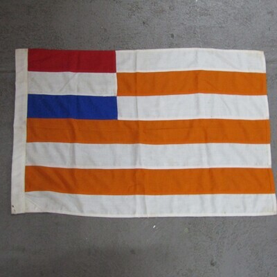 Vintage Orange Free State flag - Size 92 cm x 60 cm