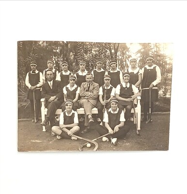 Vintage Windhoek High School Hockey team photo +- 1927