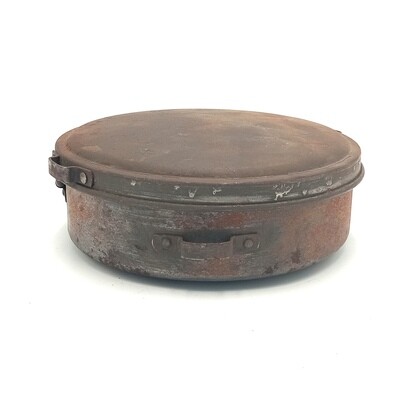 WW2 RAF round cavalry pattern tin pan