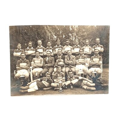 Photo of Windhoek High School Rugby Football club 1927 - original from the Principal's collection