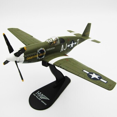 Hobbymaster P-51 B Mustang die-cast model plane in box - scale 1/48