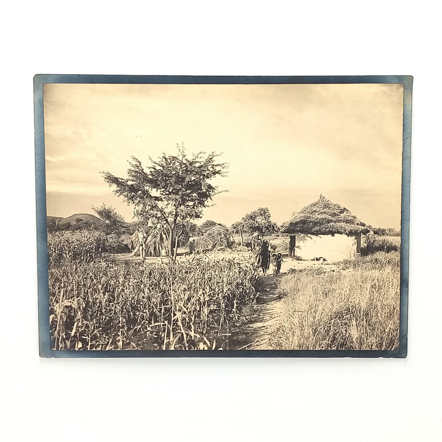 Erich Staebe Omaruru photo of a Veldboesman pair - South West Africa early 1900&#39;s