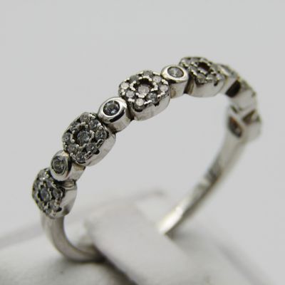 Sterling Silver ring - Size R - 2,4g