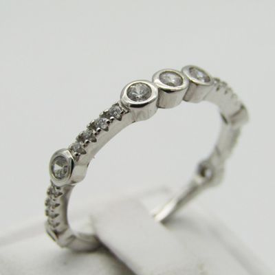 Sterling Silver ring - Size Q - 1,6g