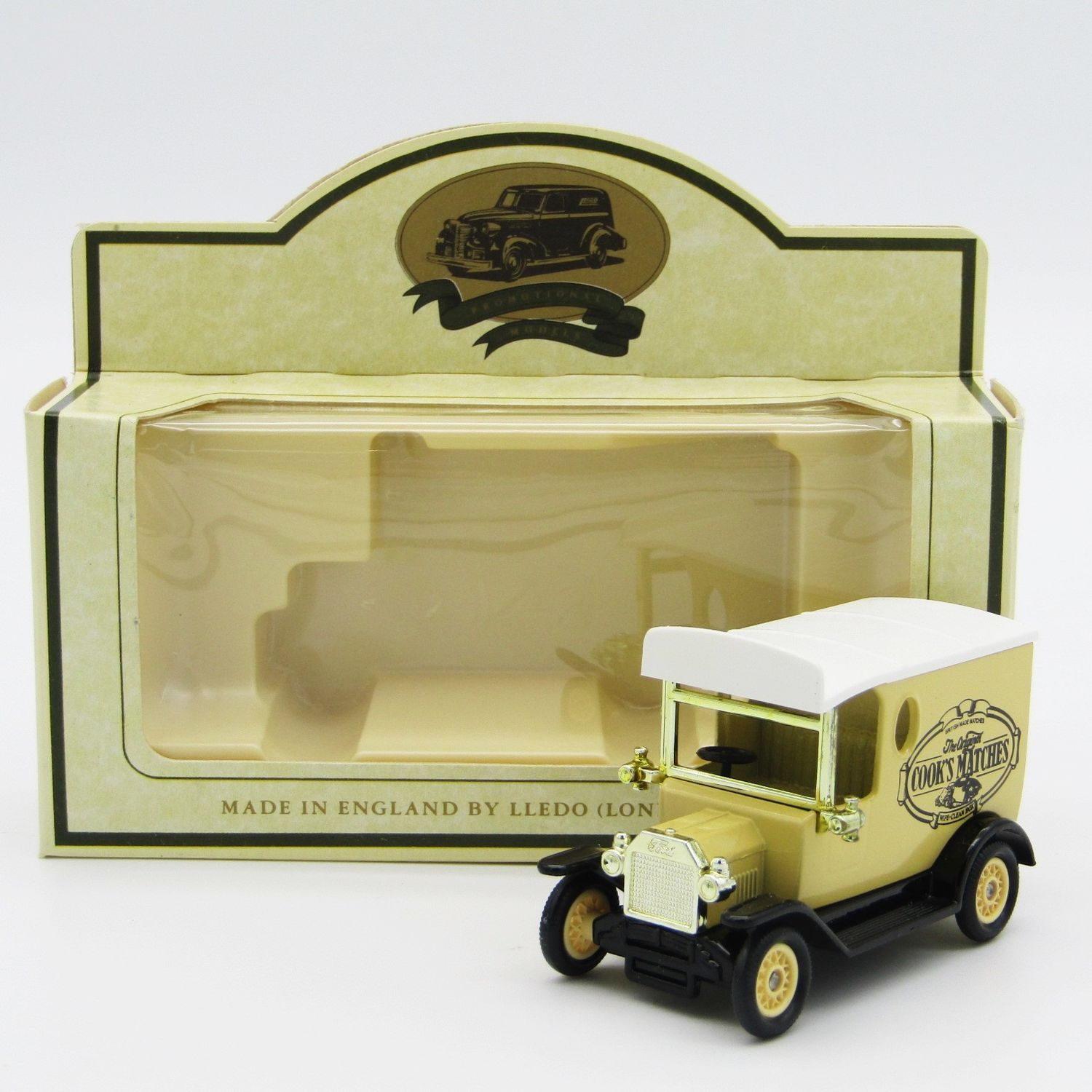 Lledo Model T Ford - Cook&#39;s Matches in box