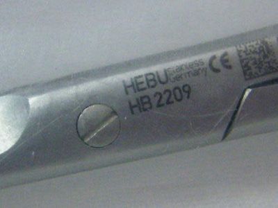 Instavet HEBU Olsen-Hegar needle holder and suture scissors