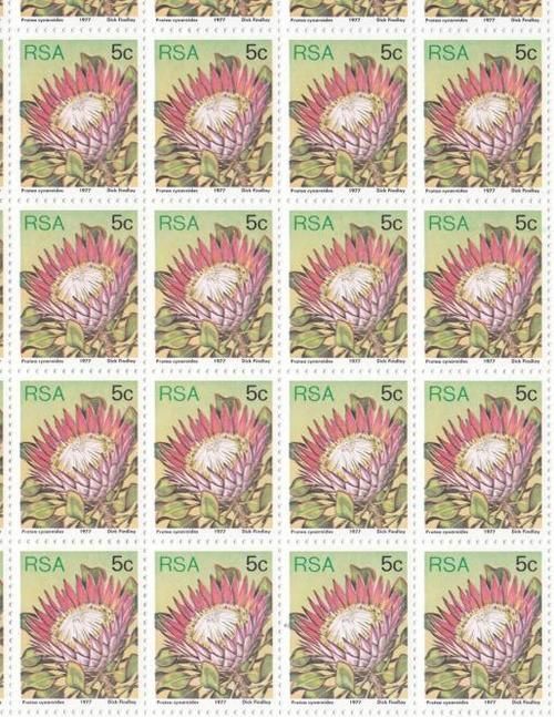 SACC 422 Full Sheets - Set of 4, Mint and Cancelled - December 1979