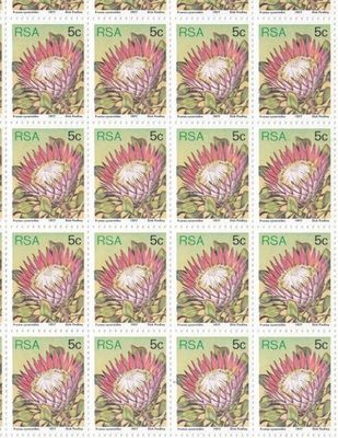 SACC 422 Full Sheets - Set of 4, Mint and Cancelled - December 1979
