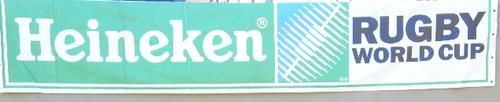 Rugby World Cup 1995 Heineken Banner - 300 cm x 60 cm