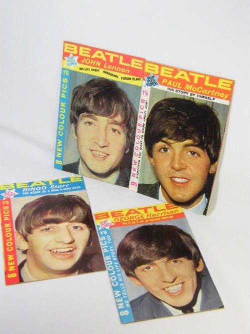 Original 1964 - The Beatles Pop pics full set of 4 booklets