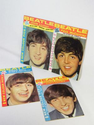 Original 1964 - The Beatles Pop pics full set of 4 booklets