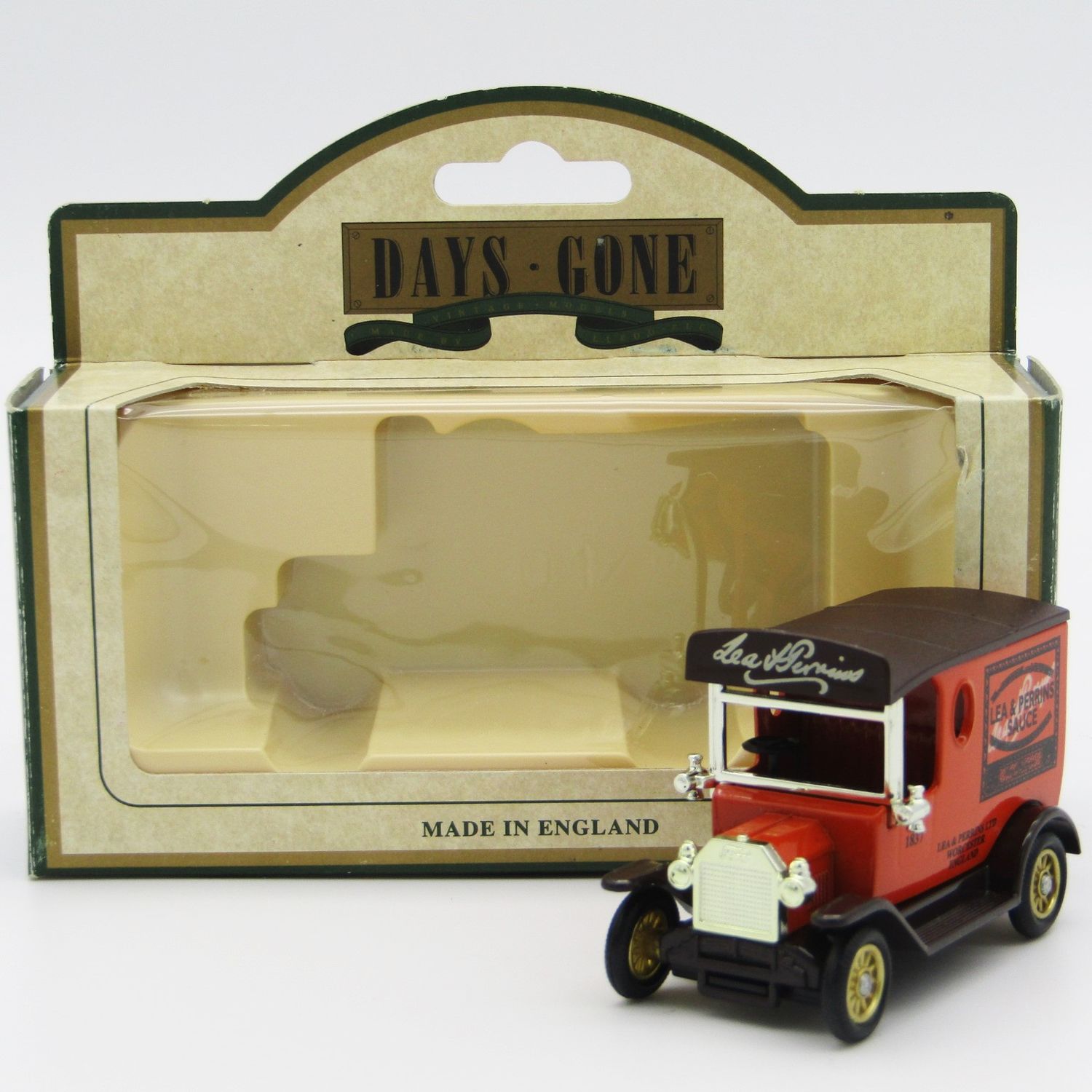 Lledo 1920 Ford Model T Lea &amp; Perrins sauce delivery van in box