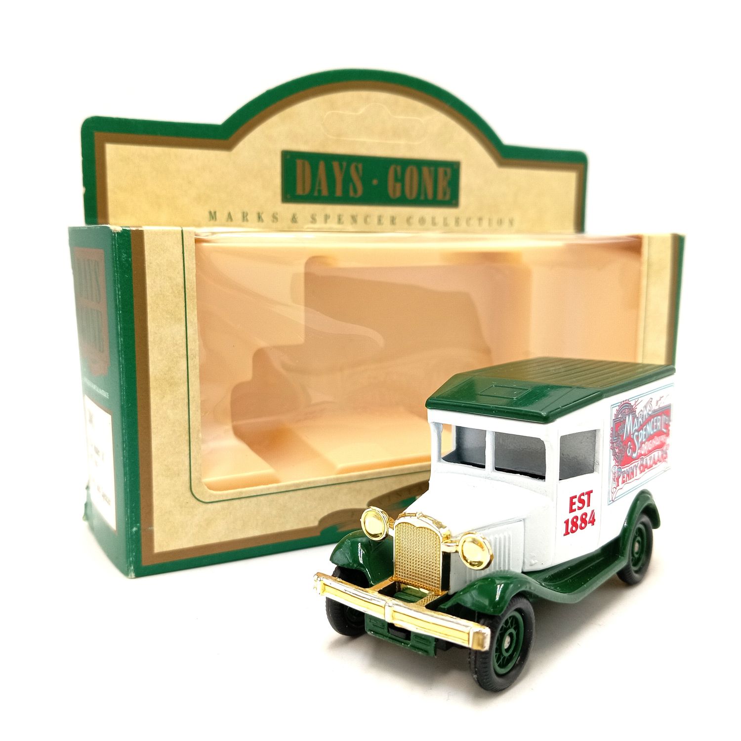 Lledo 1936 Model A Ford Van - advertisement die-cast model for &quot;Marks &amp; Spencer - in box