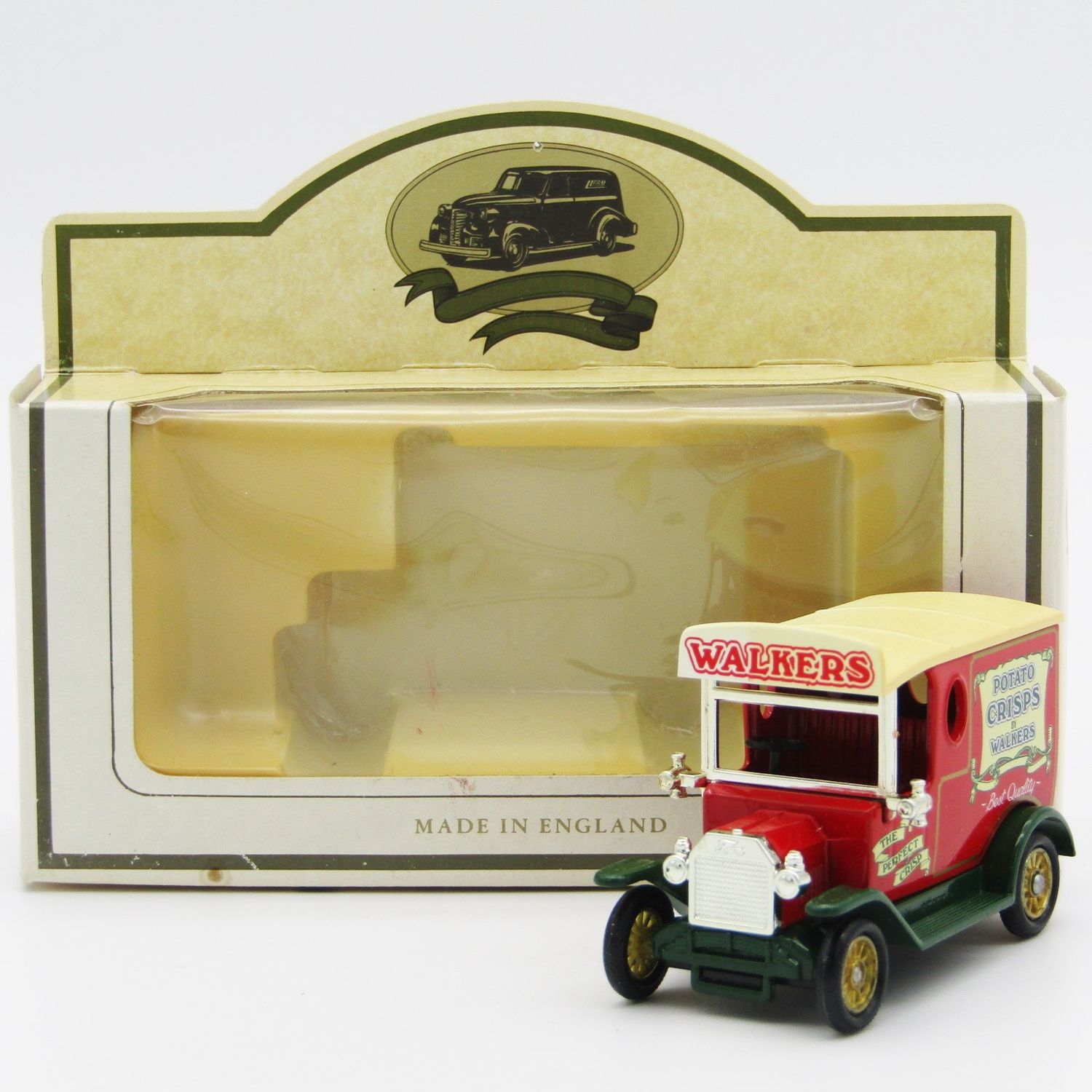 Lledo Ford Model T Patato Crisps Walkers delivery van in box