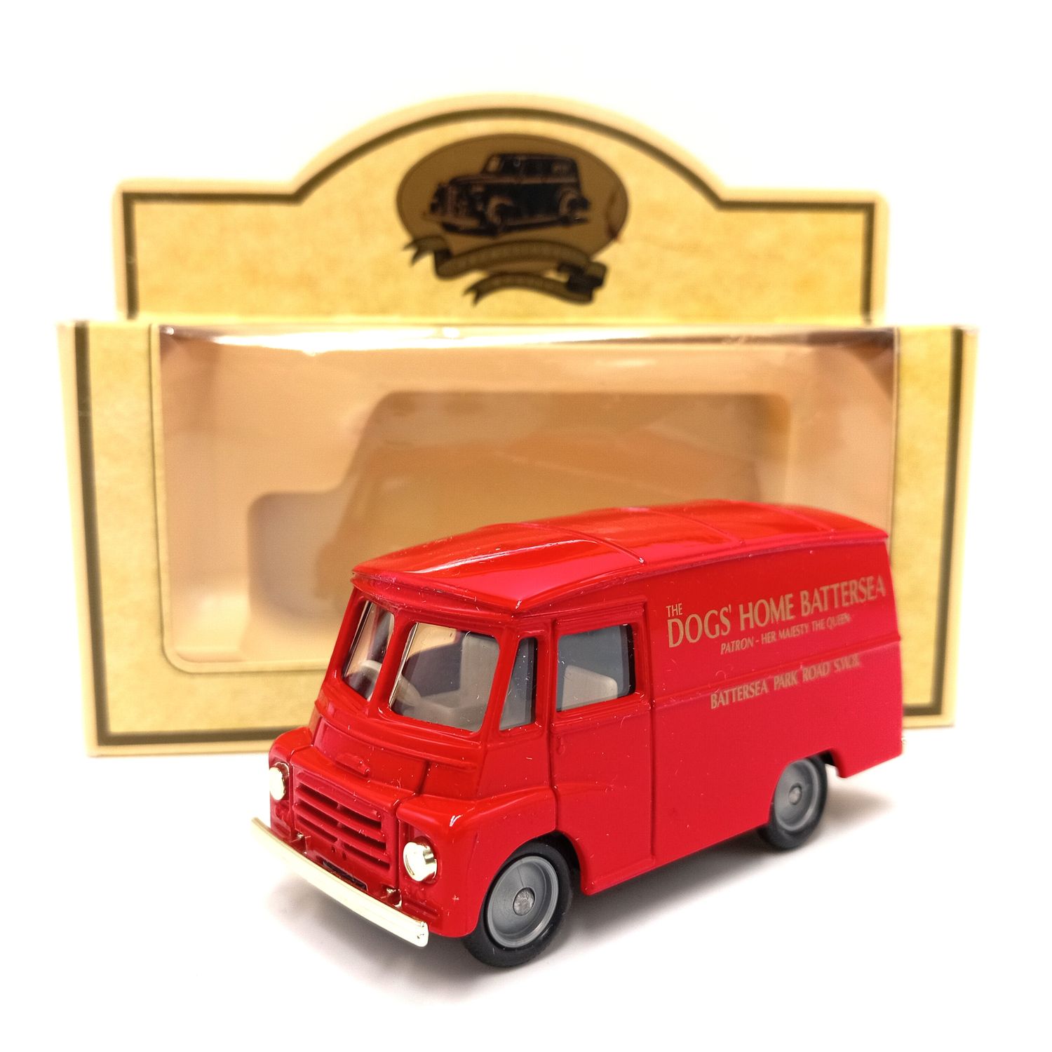 Lledo 1959 Morris LD 150 The Dog&#39;s Home Battersea delivery van model in car  in box